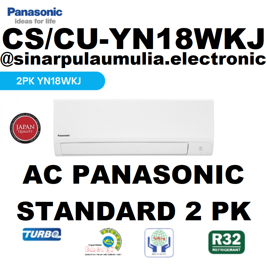 Panasonic AC Standard 2 PK - CS/CU-YN18WKJ / YN 18 WKJ  18WKJ  YN18WKJ
