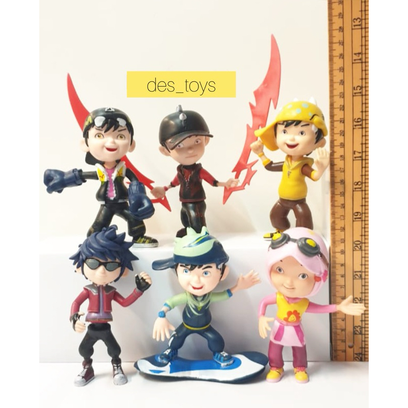 MAINAN ACTION FIGURE BOBOIBOY BOBOBOI GALAXY HALILINTAR