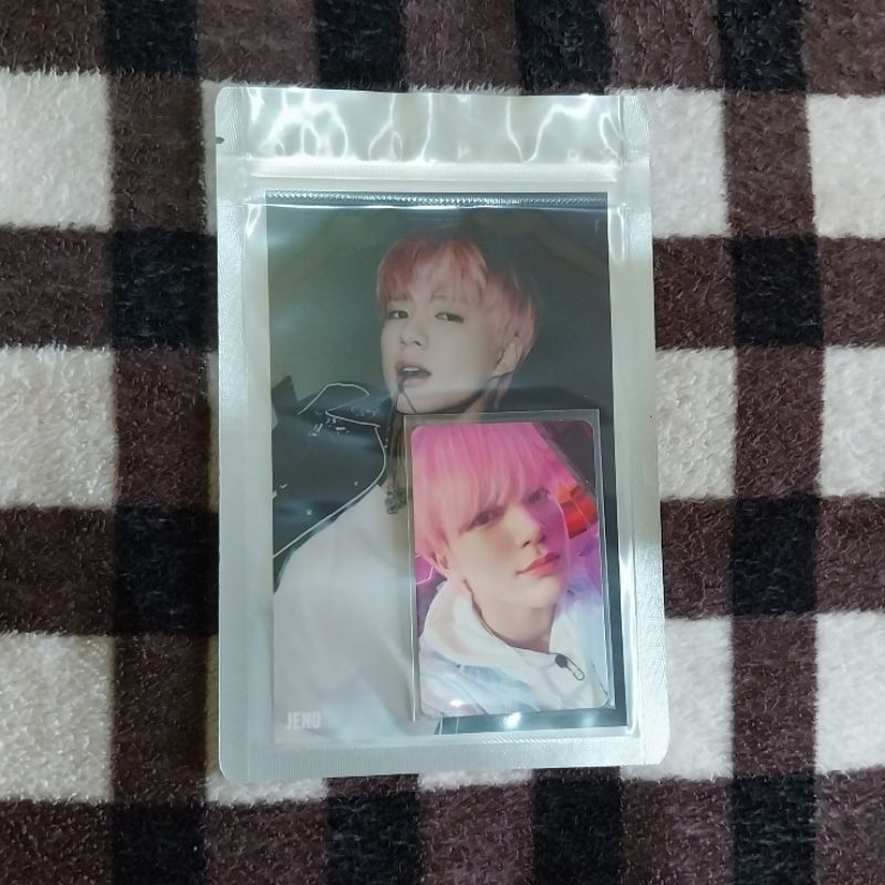 pc photocard set photo 4x6 glitch mode jeno nct dream