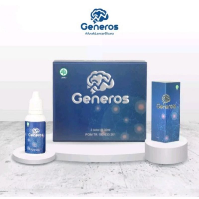 GENEROS multivitamin menutrisi otak anak dan membantu anak lancar bicara