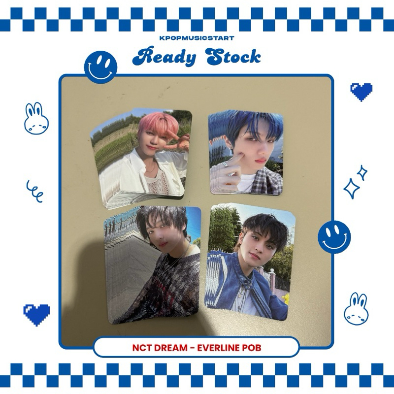 [READY STOCK] NCT DREAM - POB EVERLINE ISTJ JAEMIN JISUNG HAECHAN MARK