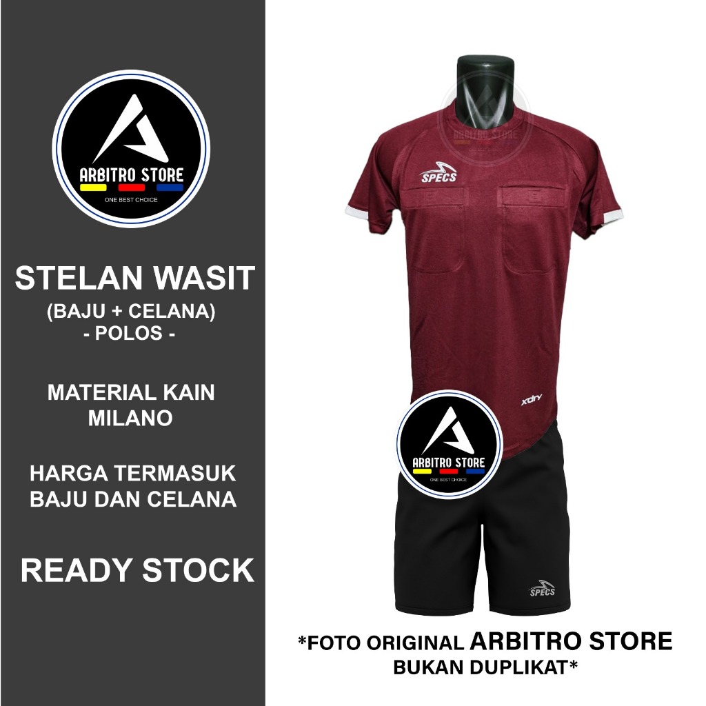 BAJU WASIT SPECS (1 SET BAJU + CELANA) - POLOS