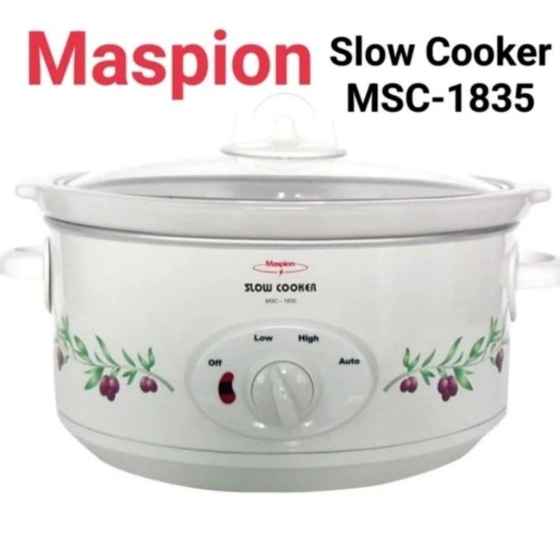 SLOW COOKER MASPION MSC 1835 /SLOW COOKER 3,5 LITER