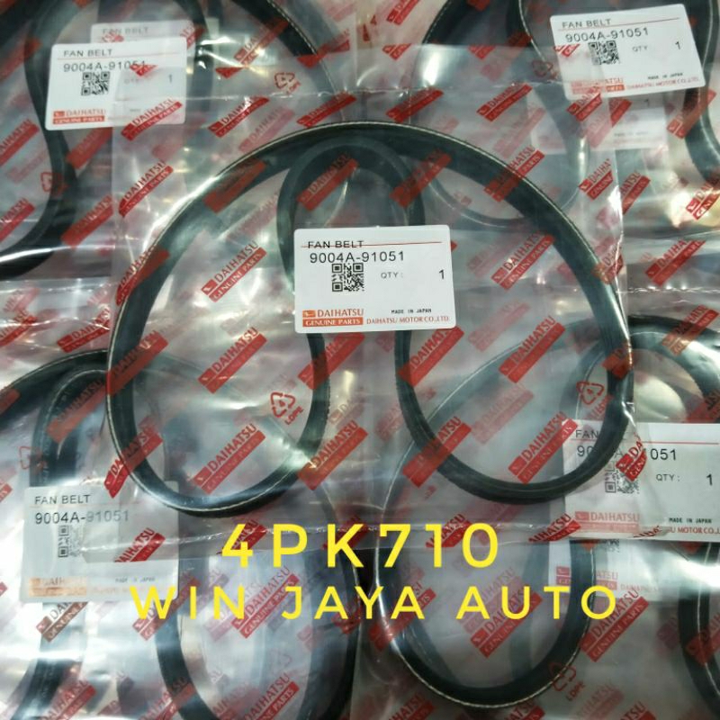 Fan Belt Granmax Luxio Tali Kipas  4Pk710