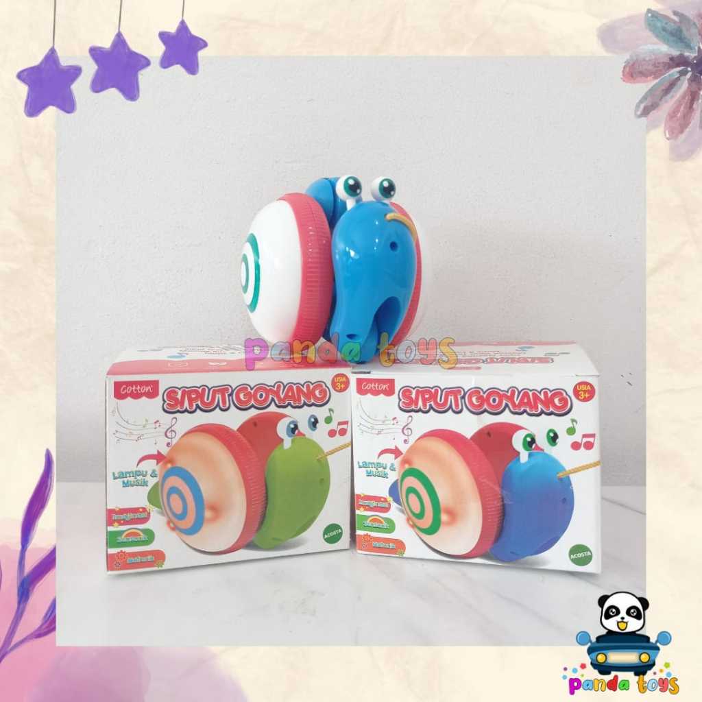 SIPUT GOYANG BO 49090 Mainan Siput Ditarik