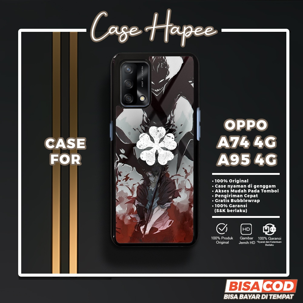 Case Oppo A74 4G A95 4G Casing Oppo A74 4G A95 4G [ASTA] Casehapee Case Glossy Case Aesthetic Custom