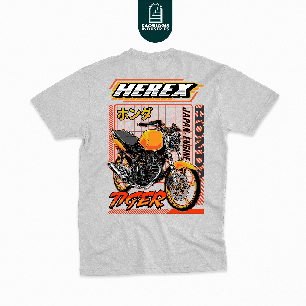 Kaos Honda Tiger Herex 1200M Team Herex Ceria  - Kaosilogis