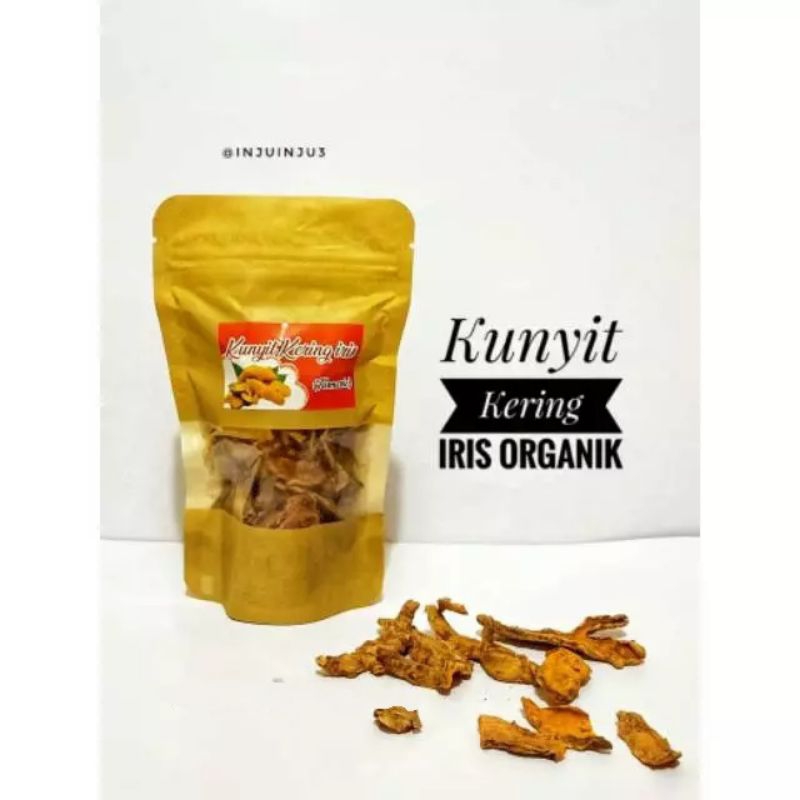 

Kunyit Kering Iris Organik 50 gr