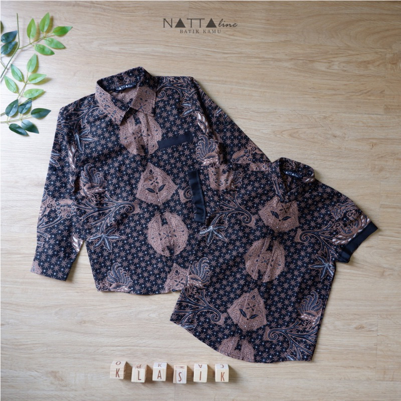 NATTALINE Kemeja Batik Anak Klasik Wahyu Tumurun