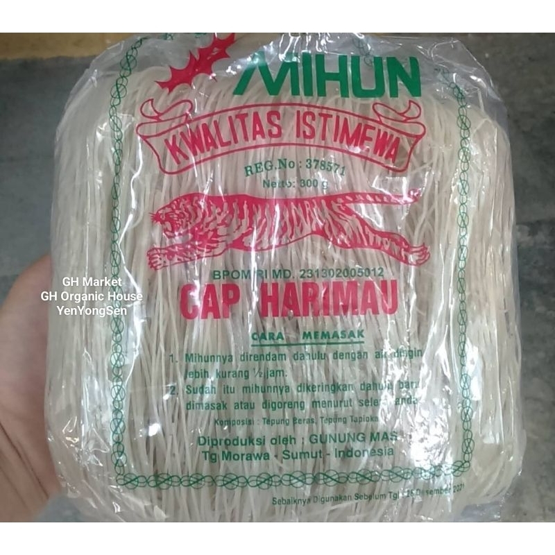 

Bihun Cap Harimau Terlaris & Enak