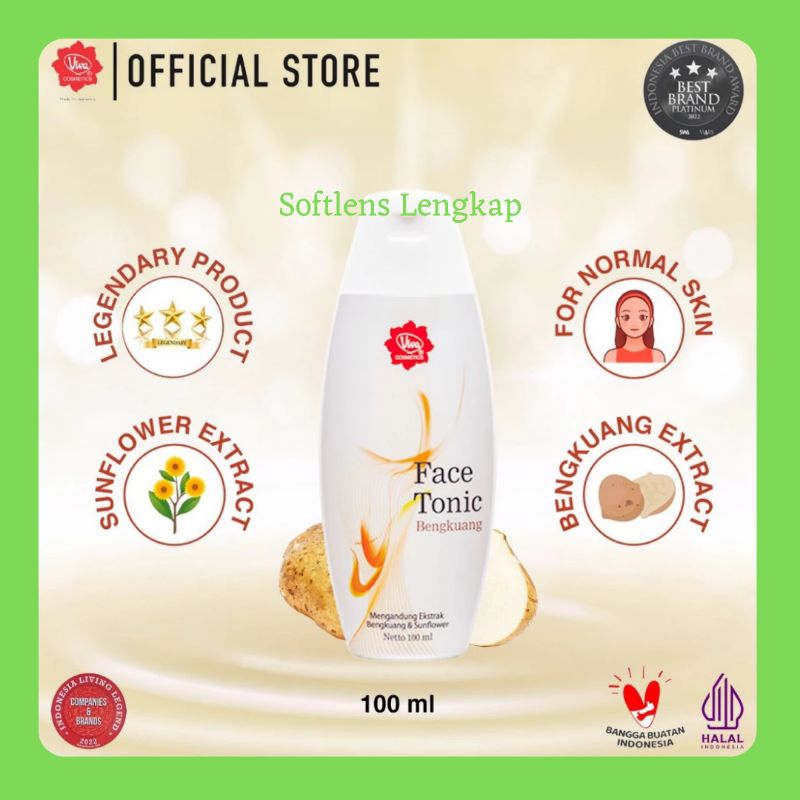 Viva Face Tonic Bengkuang 100ml / Face Tonic Viva