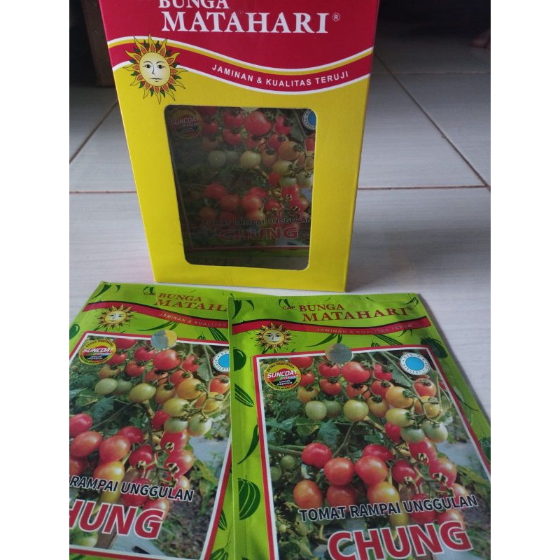 Benih Tomat Rampai Chung - Cap Bunga Matahari