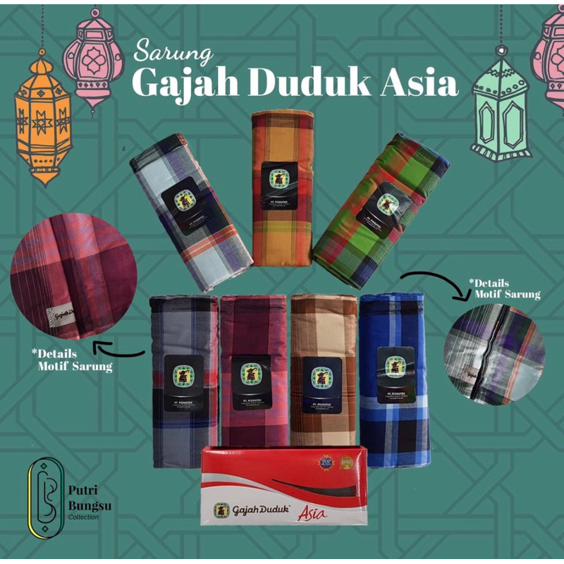 Paket Grosir Sarung isi 10pcs Ukuran Dewasa Duplex