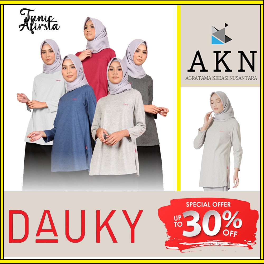 Dauky Tunik Wanita Korean Style Tunik Afirsta