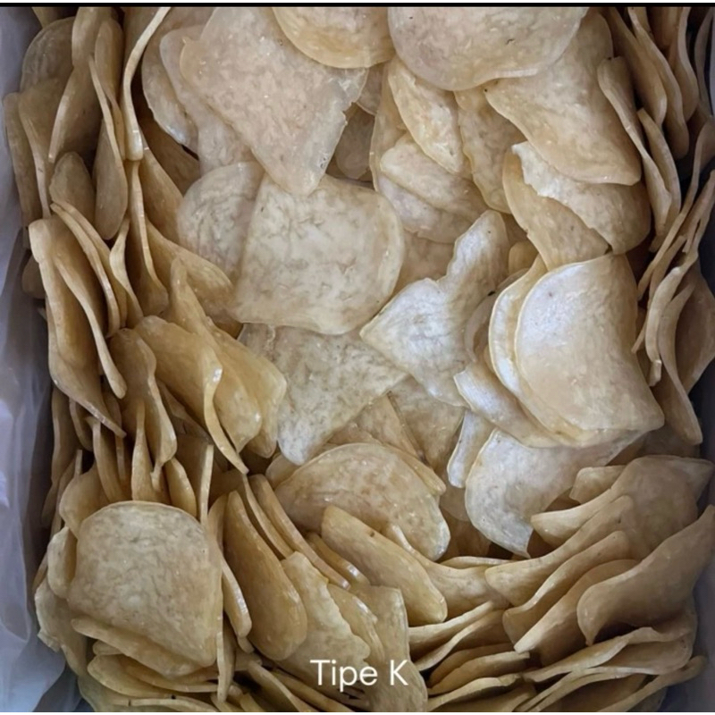 

Kerupuk / Krupuk RWM Udang & Ikan Model K 500 gr