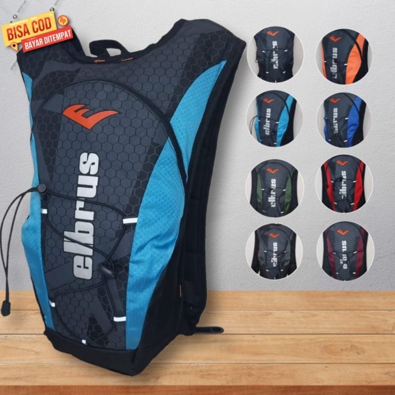 Tas Adventure Outdoor Ransel Trail Motor Cross Original Elbrus