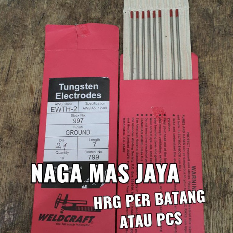 NQu JARUM ARGON 24MM  TUNGSTEN ARGON 24 MM  TUNGSTEN 24MM  JARUM LAS ARGON 24MM