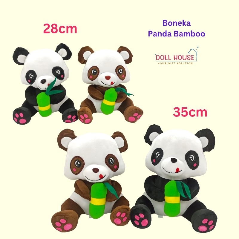 Boneka Panda Viral / Boneka Panda Bambu / Boneka Panda Gemoy