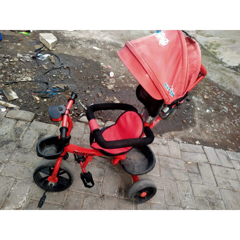 SEPEDA ANAK RODA 3 BEKAS TERMURAH / SEPEDA ANAK RODA 3 SECOND MURAH / SEPEDA ANAK RODA 3 PRELOVED MU