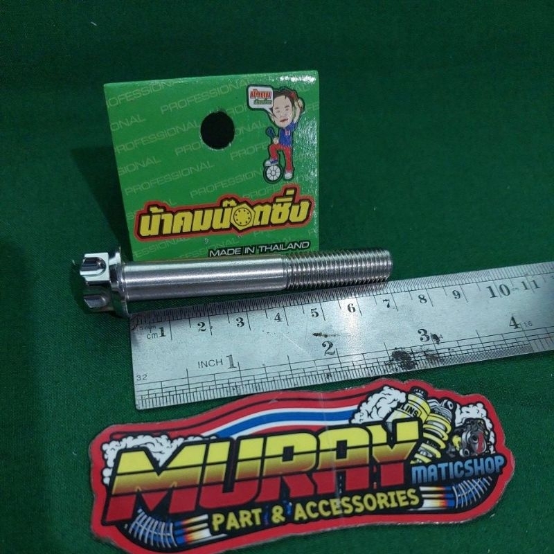 Baut 10x70 baut drat 14 panjang 7cm stainlees payu