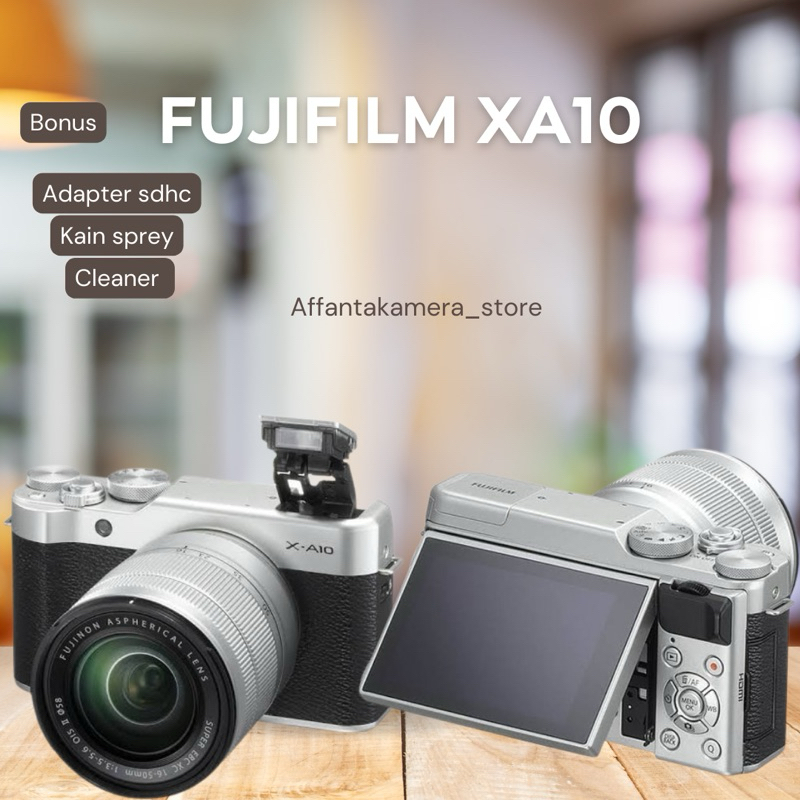 FUJIFILM XA10 WIFI KIT 16-50 MIRRORLES MUA