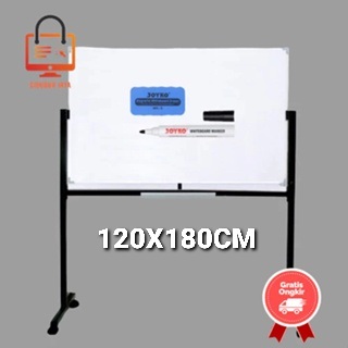 

CIBUBUR JAYA GRATIS ONGKIR BALI PAPAN TULIS WHITEBOARD STANDING MAGNETIC SINGLE FACE WHITE BOARD KAKI MAGNETIK SATU MUKA BERODA ( GARANSI 5 TAHUN ) - 120X180CM