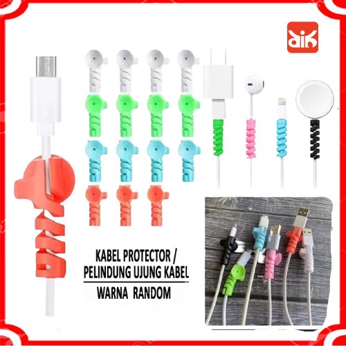 KABEL PROTECTOR SPIRAL/WALL CABLE PROTECTOR/PELINDUNG UJUNG KABEL