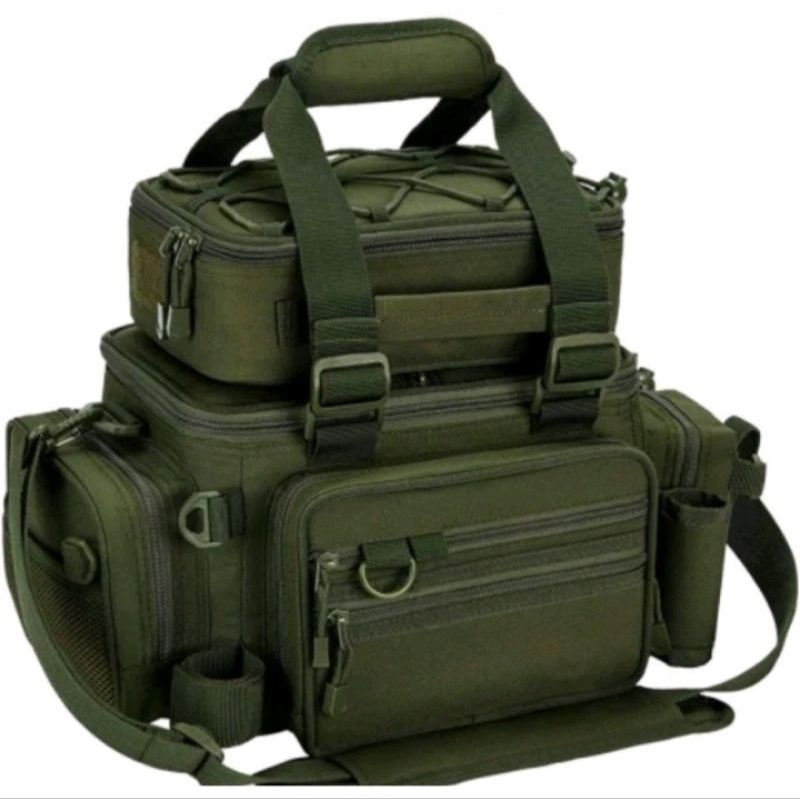 Tas Pancing Slempang Tas Rell pancing Doble bag murah berkualitas