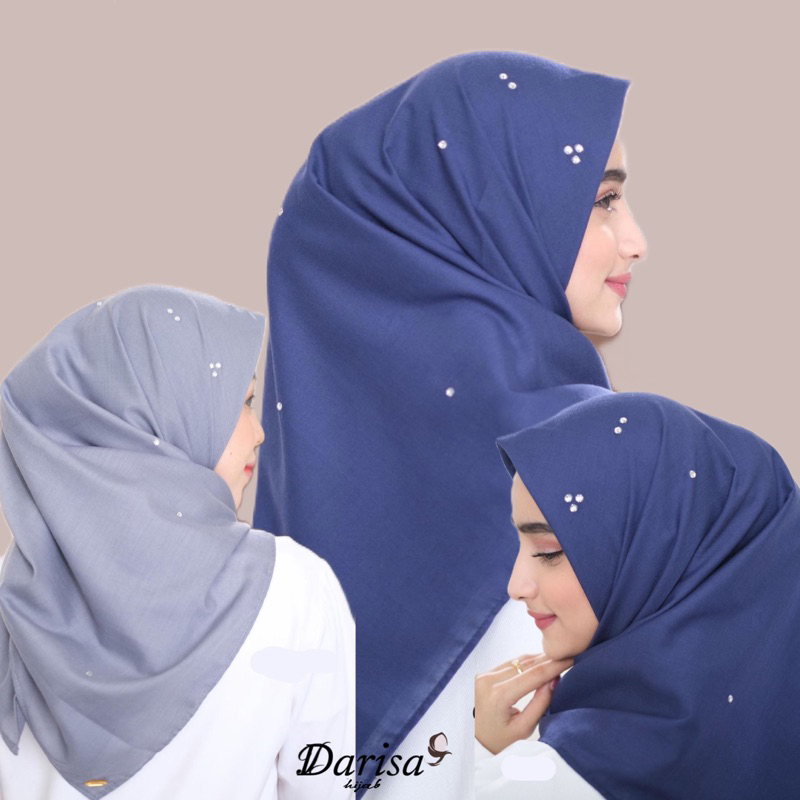 PART 2 KILAU RAYA BAHAN VOAL PREMIUM HIJAB SEGIEMPAT VOAL SWAROVSKI DIAMOND PAYET MUTIARA BAHAN PARI