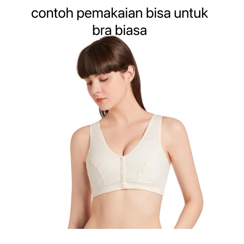 DYA369 BMF001 bra menyusui felancy tanpa kat kancing depan M L
