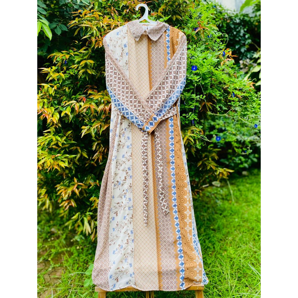 Yoona Hazelnut (Floral Dress)