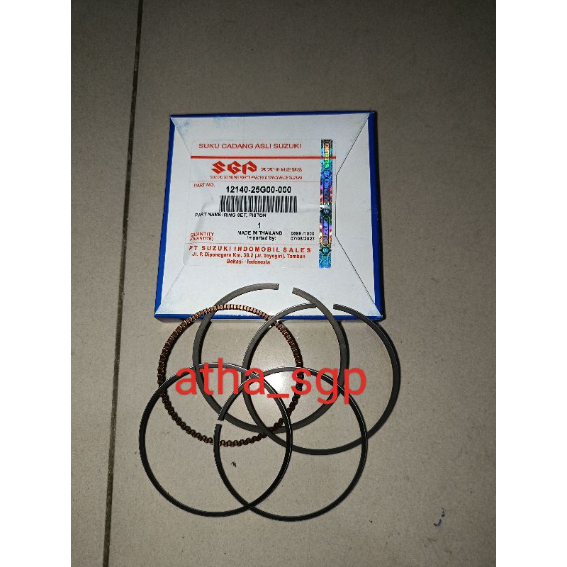 ring piston suzuki satria fu 150 karburator ori sgp