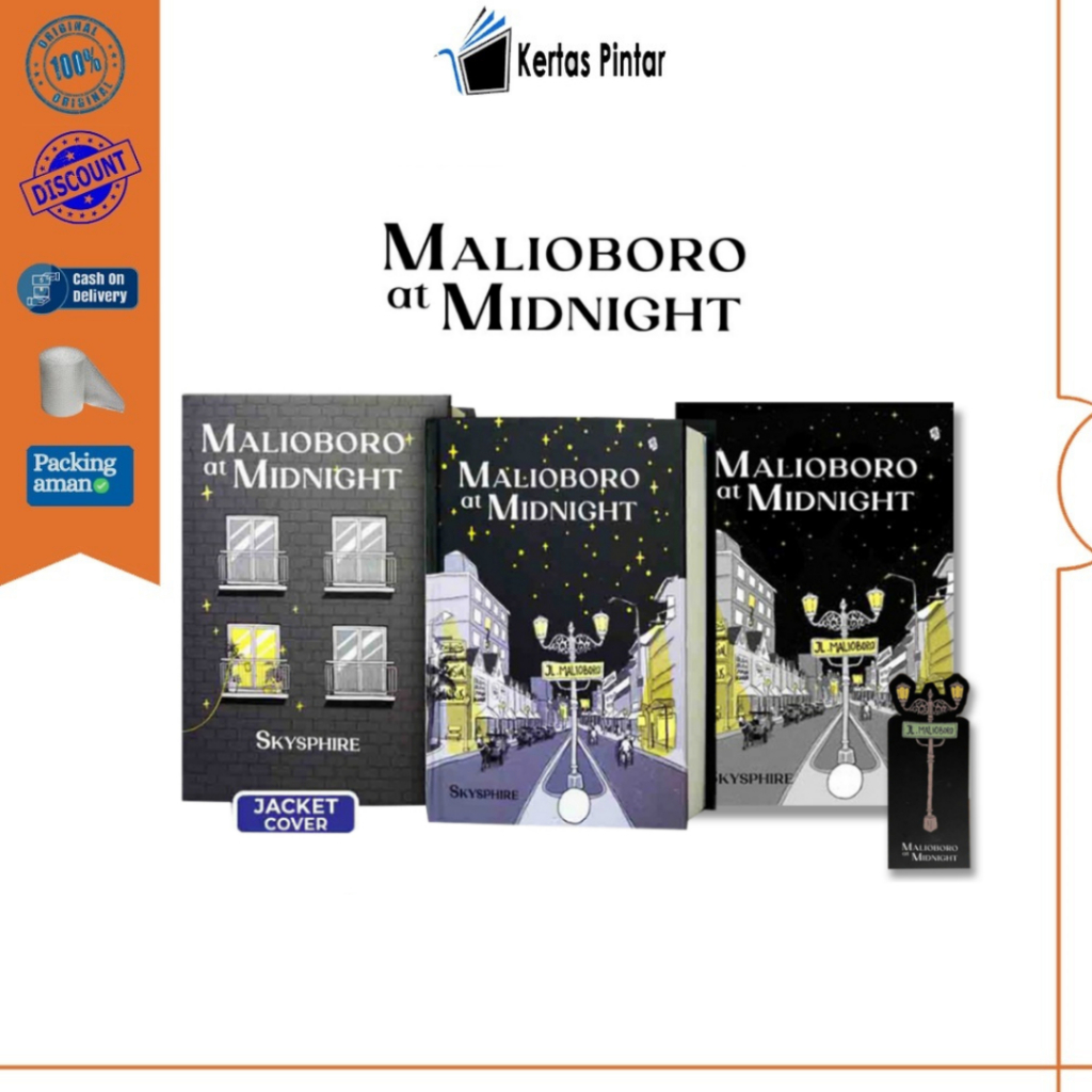 Novel Malioboro at Midnight - Skysphire Terbaru Original Hardcover Softcover