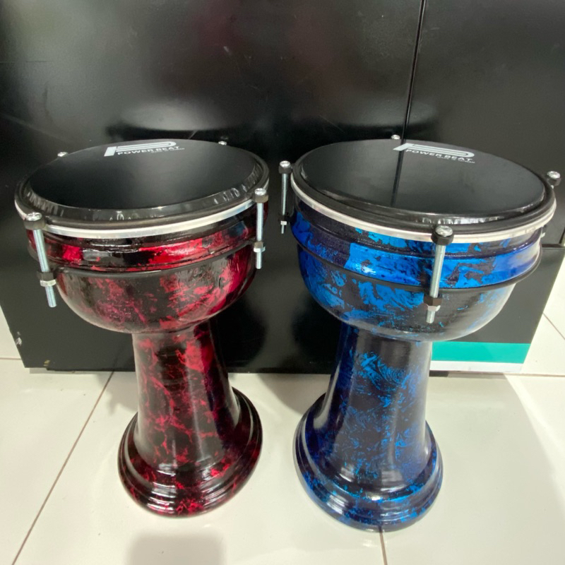 (BISA COD) Alat Musik Darbuka Size Besar P40cm dan Sedang P35cm Foto Vidio Asli