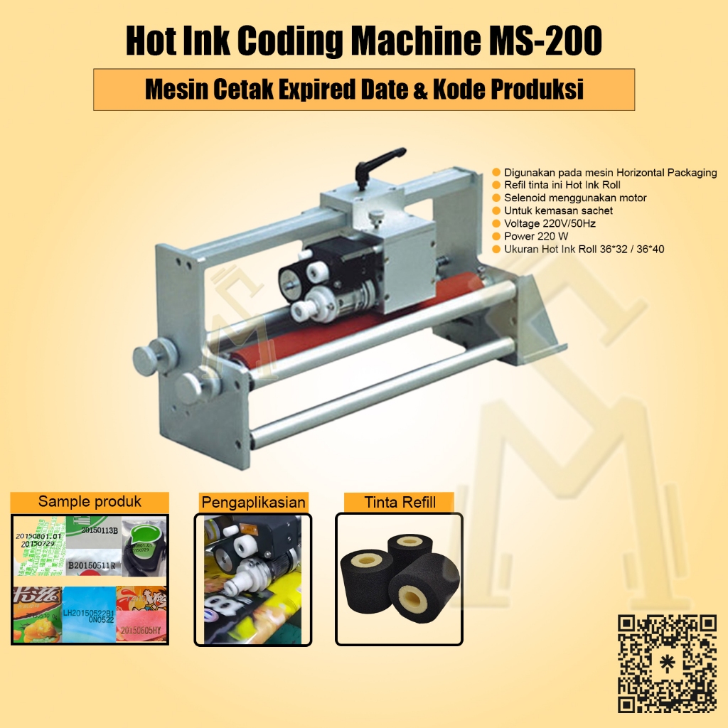 mesin expired date / mesin coding /  coding machine / gbm 200