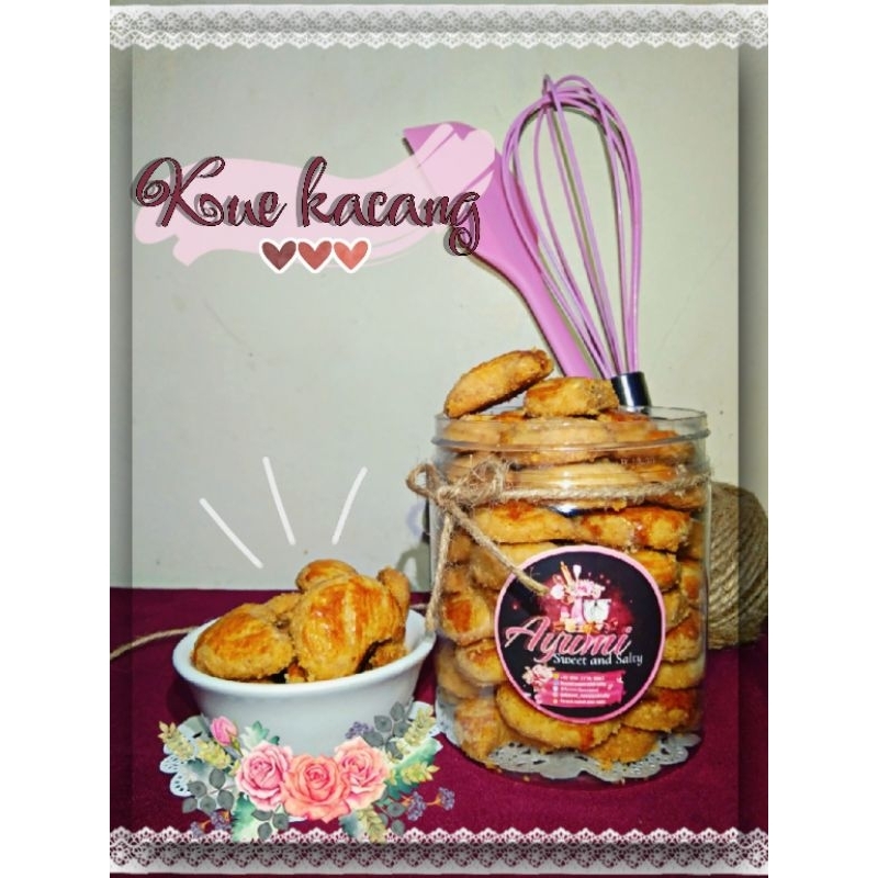 

kue kacang ukuran 600ml