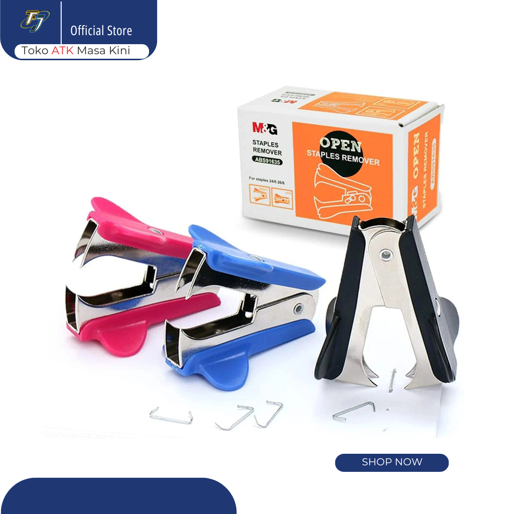 

Stapler Remover 3 mixed colors - M&G