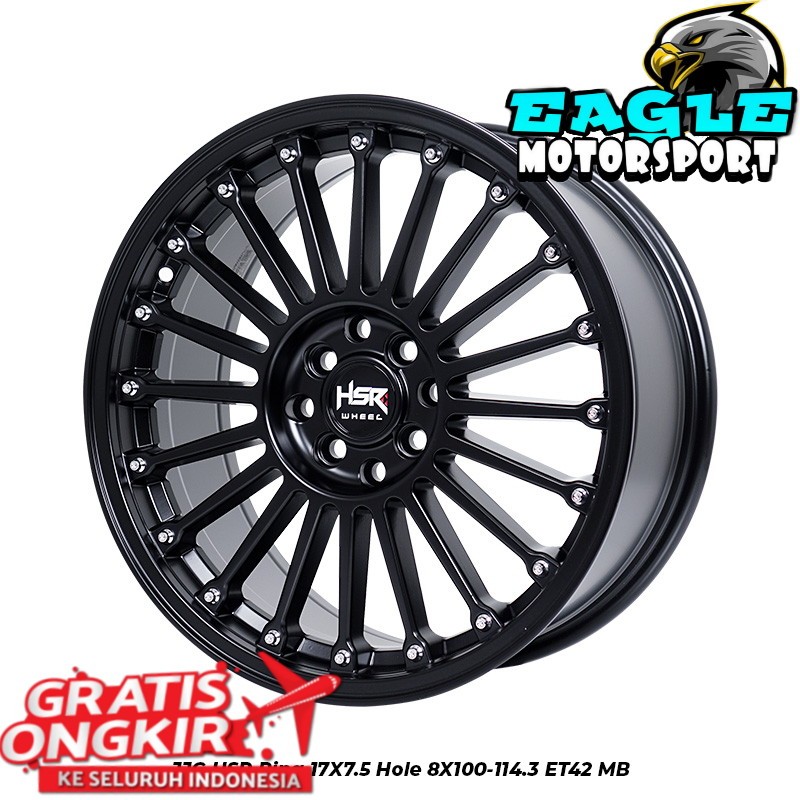 DISKON VELG HSR MODEL TERBARU JJC HSR R17  BUAT AVANZA XENIA MOBILIO YARIS DLL
