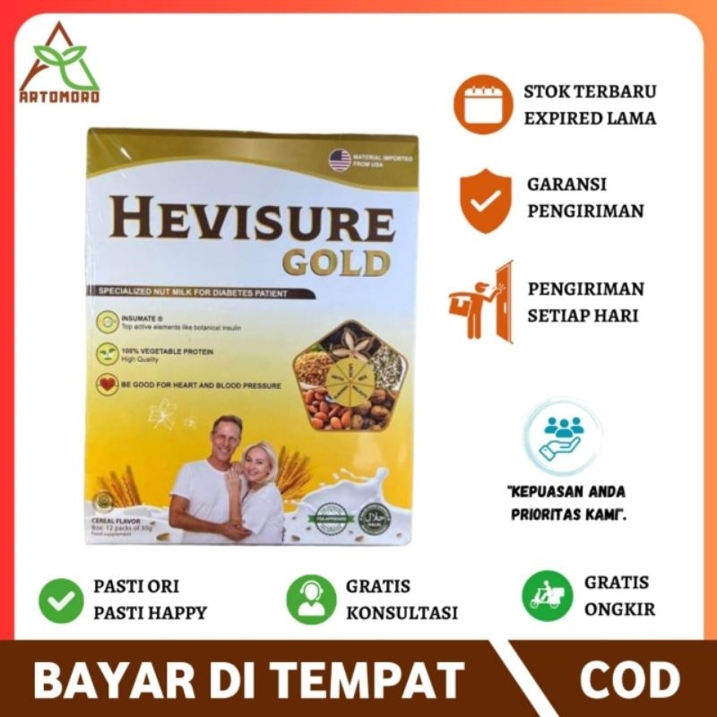 

HEVISURE GOLD SUSU NON SUGAR OBAT DIABETES KENCING MANIS