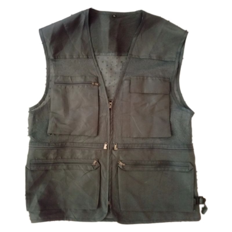 JAKET VEST TAKTIKAL ABU ISTIMEWA