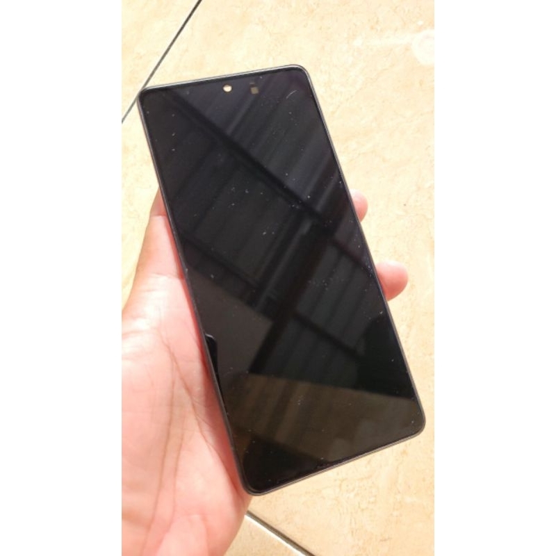 LCD Samsung M52 Minus garis green line BONUS Baterai Original M52
