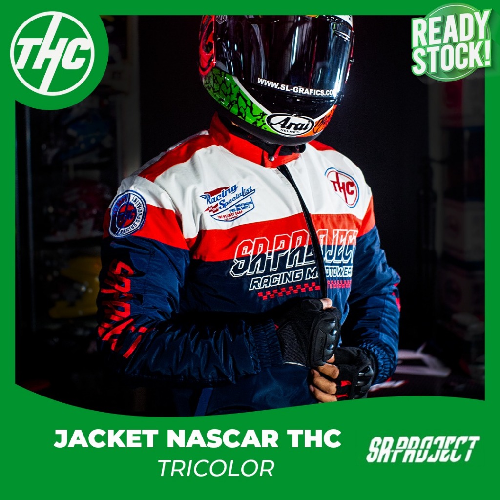 JAKET NASCAR SR PROJECT X THC NEW JACKET RIDING SR PROJECT