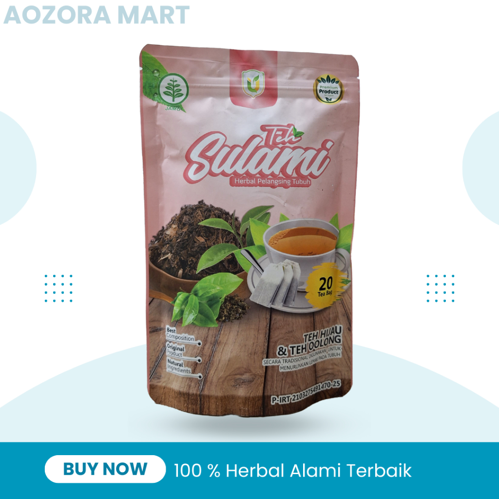 

Teh Sulami Premium Herbal Tradisional Organik