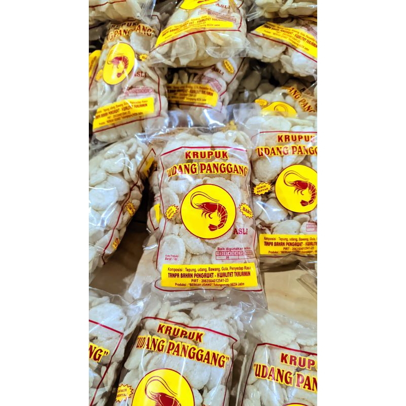 

Krupuk Udang Panggang Kemasan Sedang Isi 10 Bungkus