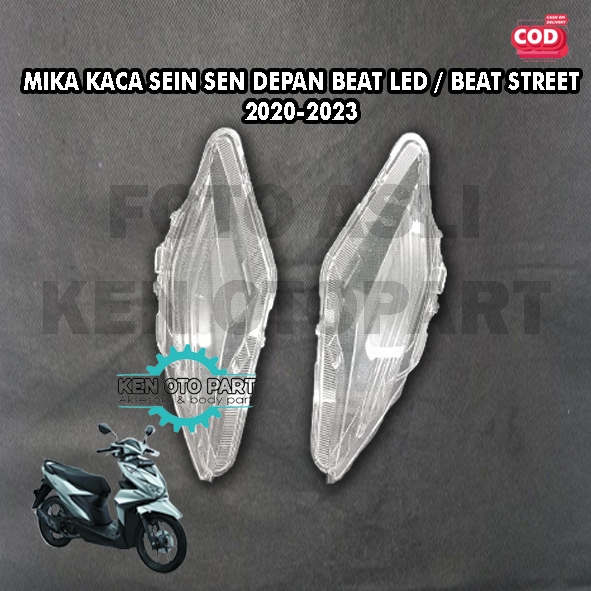 MIka Kaca Lampu Sen Depan Beat LED Beat DELUXE Beat STREET 2020-2023
