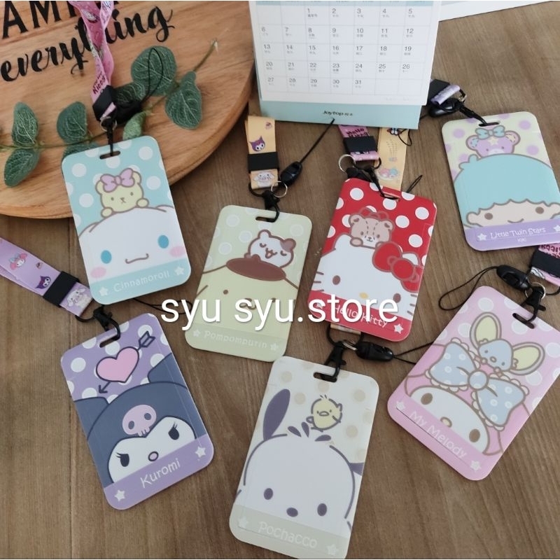 

Name tag Melody Kuromi Cinnamoroll Hello Kitty Pochacco Pompompurin Twin Stars dot