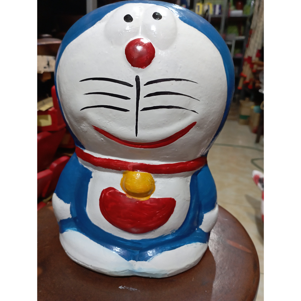Celengan DORAEMON Celengan Gerabah TANAH LIAT
