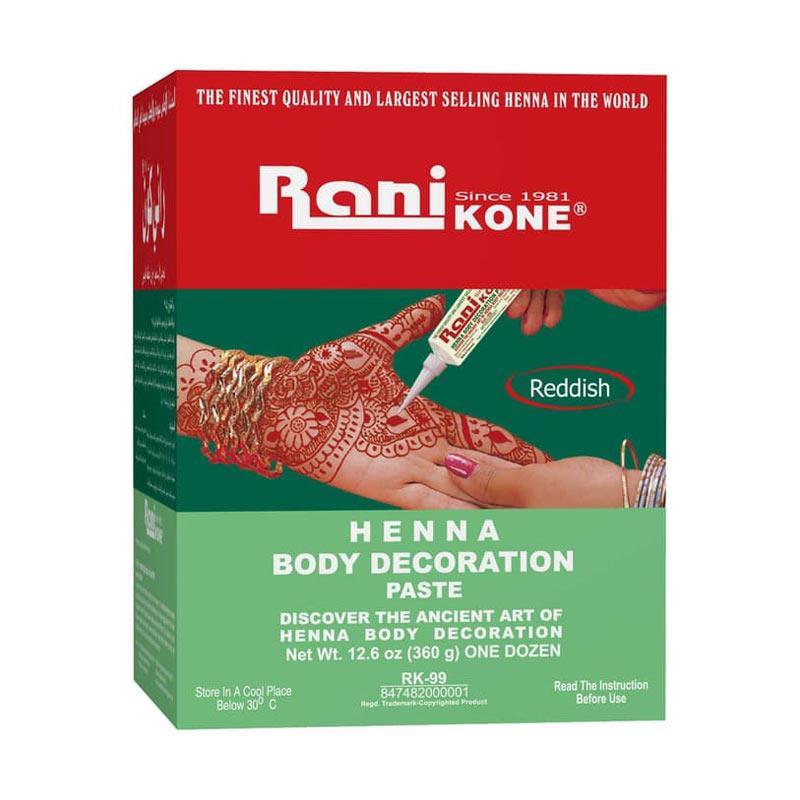 Henna Rani Kone Body Decoration RK 99 Redpack