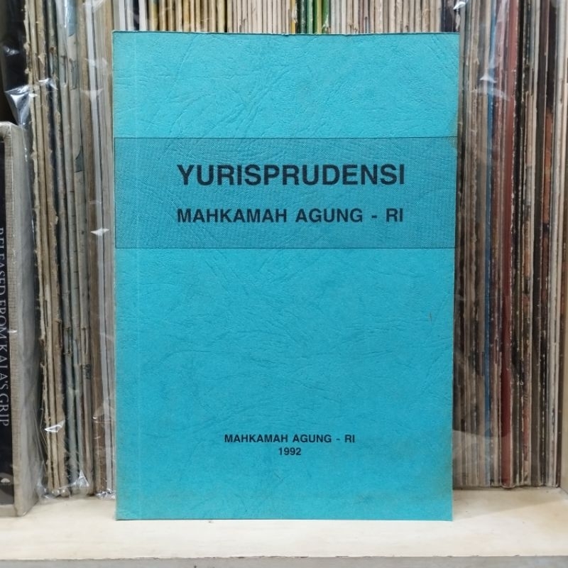 Yurisprudensi Mahkamah Agung RI 1992