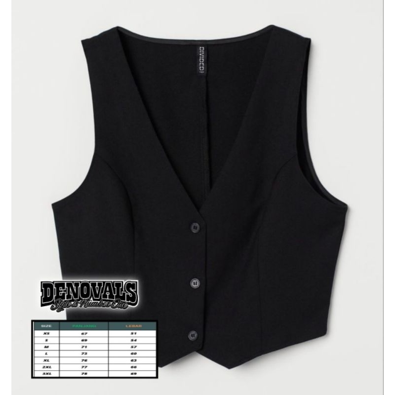 DNVLS WEAR - Rompi Jas Pria  Modern / Vest Pria Rompi